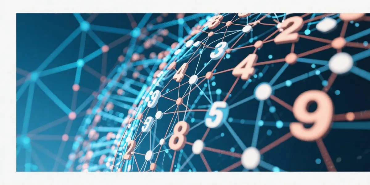 数据网络与号码可视化